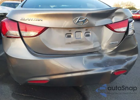 2013 Hyundai Elantra Limited из США, поврежденный, VIN 5NPDH4AE1DH441964